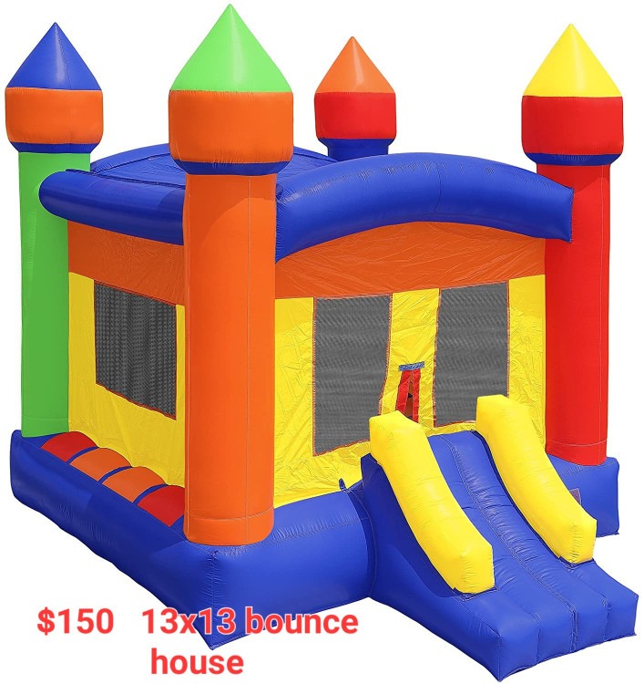 Rainbow Bounce House
